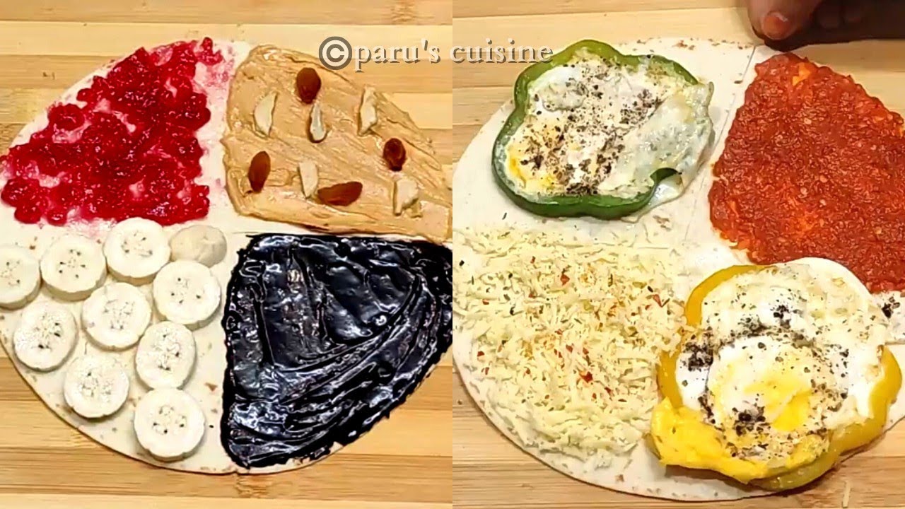 2 Trending Tortilla Wrap | 10 minutes tortilla recipe | Tiktok Tortilla wrap hack | Breakfast Wrap