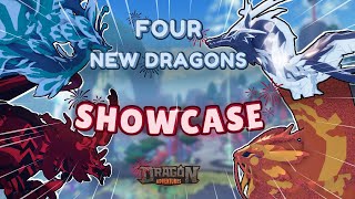 ALL 4 Shinrin dragons SHOWCASE! (Dragon Adventures)