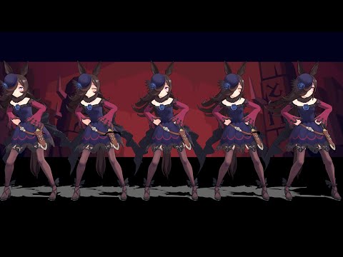 【ウマ娘MMD】徐々に増えてくライスで『HELLTAKER』踊ってみた。