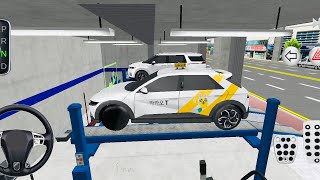 Taxi Lift & Park Like a Pro – 3D Driving Class Android game  #3ddrivingclass #3dcargame #drivetech3d screenshot 2