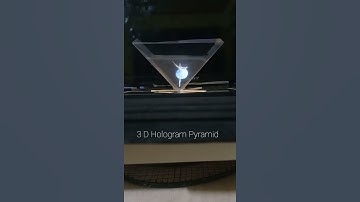 DIY 3D HOLOGRAMS | Hologram pyramid| 3d hologram