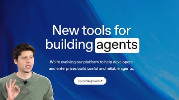 OPENAI lanza nueva API para construir AGENTES de IA