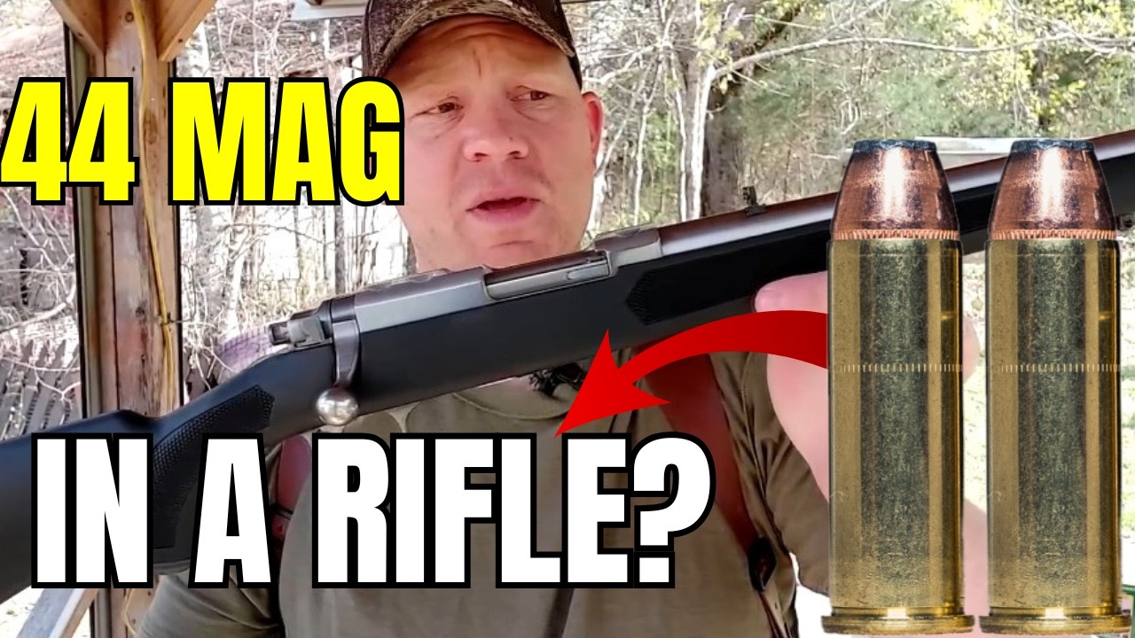 Я вставил патрон .44 Magnum в винтовку... Это было неожиданно.