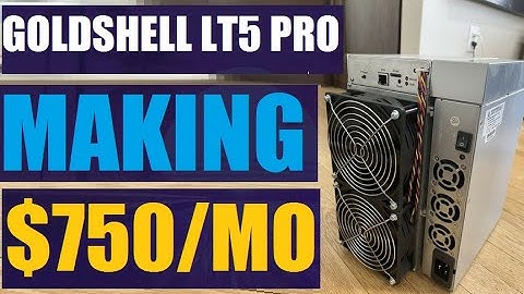 Goldshell LT5 Pro Profitability reviews  Dogecoin and Litecoin miner #GoldshellLT5Pro