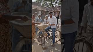 Cycle से आटा चक्की 😱 बिना बिजली गेहूं पिसाई | Tech Jugaad#shorts #trending #motivation #futuretech