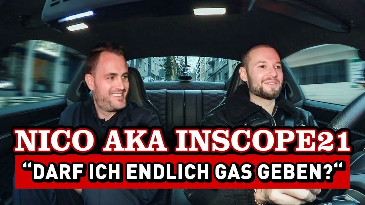 NICO aka INSCOPE21 packt über sein Leben aus, mit Humor | Car Talk
