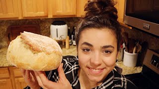 Najprostszy rustykalny bochenek chleba w mniej niż 5 minut!
