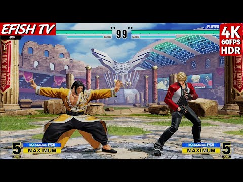 Gato vs Rock Howard (Hardest AI) - KOF XV