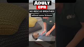 How to perform cpr without giving rescue breathes.