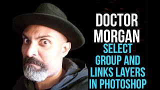 How To Select Group And Links Layers In Photoshop