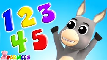 Numbers song 1 to 50 | Learn Counting Numbers | Kindergarten Rhymes & Baby Songs | Kids Cartoon