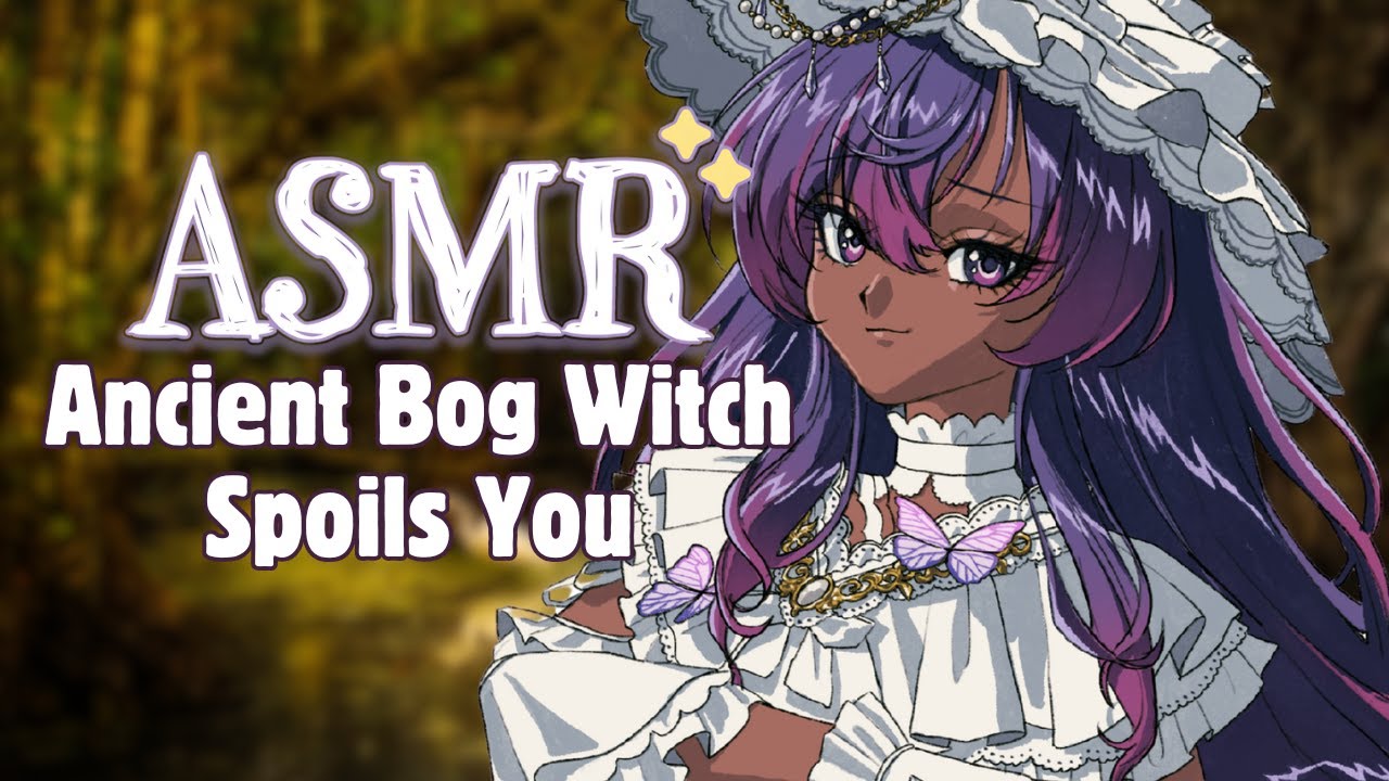 Ancient Bog Witch Wife Spoils You [F4M] 3DIO ASMR Roleplay | Whispers, Hairbrushing, Slight Yandere