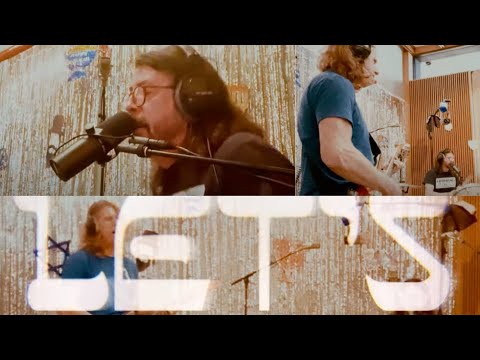 Foo Fighters Dave Grohl collabed w/ Greg Kurstin for “Blitzkreig Bop“ by The Ramones