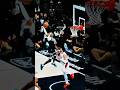 Jaden McDaniels just ended the rim’s career 😳🔥 #basketball #nba #dunk #nbahighlights #viralshorts