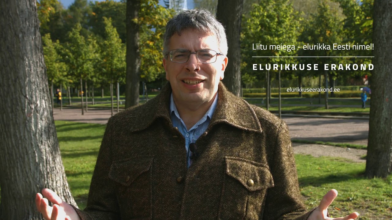 Toomas Trapido kutsub liituma Elurikkuse Erakonnaga.