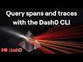 Query Spans and Distributed Traces with the Dash0 CLI