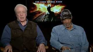 The Dark Knight Rises (2012) Exclusive Michael Caine & Morgan Freeman Interview