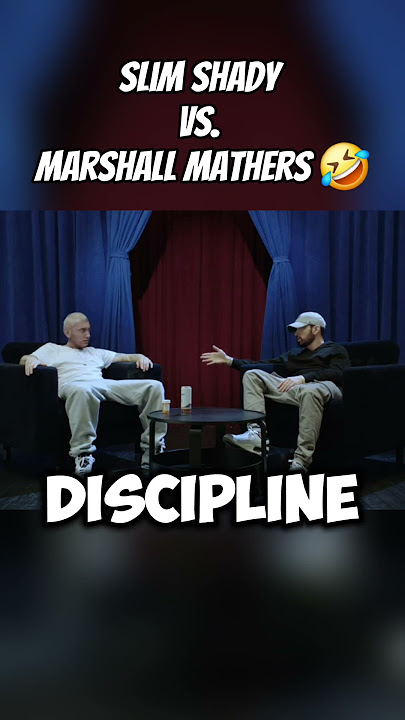Slim Shady vs. Marshall Mathers #eminem #comedy #slimshady #slimshadyfans #darkhumor