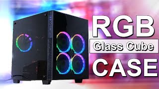 Awesome RGB Glass Cube Case! -- anidees AI Crystal Cube AR