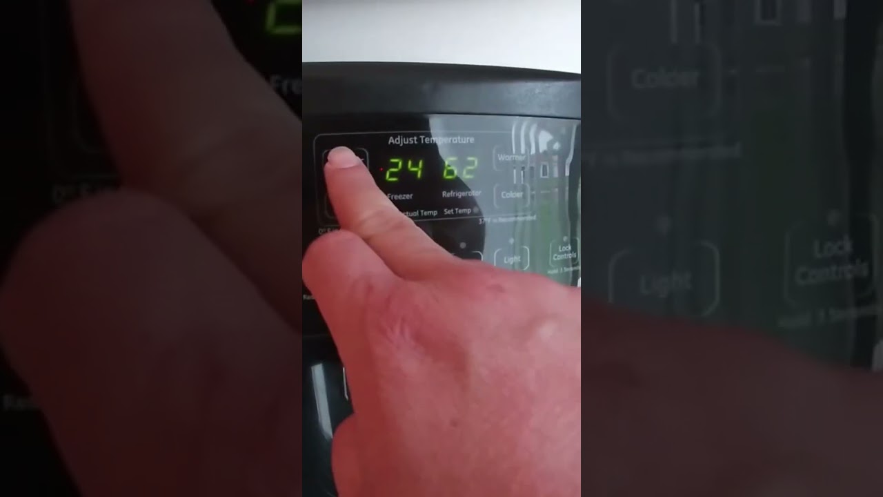 How to Repair GE Fridge Not Working, Freezer Working! #shorts #appliancerepair #refrigeratorrepair