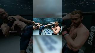 Perfectly timed head kick ok in UFC 5 Ranked Stand and Bang #ufc5 #ufc5online #ufc5ranked