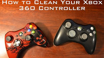 How To Clean Your Xbox 360 Controller