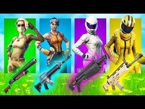 Видео: *РАНДОМНЫЙ СКИН* ЧЕЛЛЕДНЖ В ФОРТНАЙТ! КАКОЙ СКИН - ТАКОЕ И ОРУЖИЕ FORTNITE