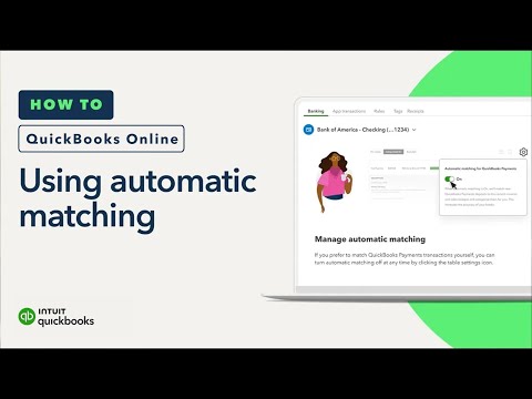 How to use automatic matching for QuickBooks Payments