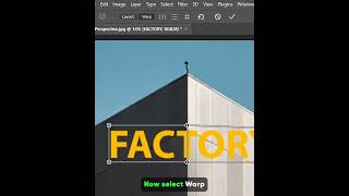 Place text on any surface #photoshop #photoshop_tutorial screenshot 2