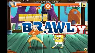 Super Brawl Arcade Mode With Aang