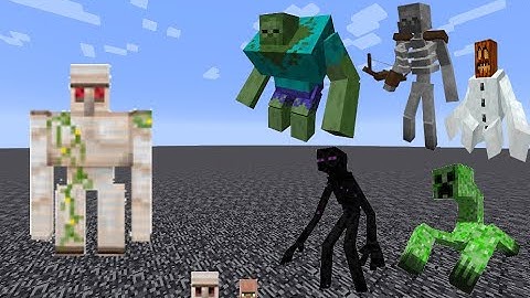 Exterminator Prototype vs Mutant Creatures (Minecraft Mob Battle Java Edition Forge 1.6.4)