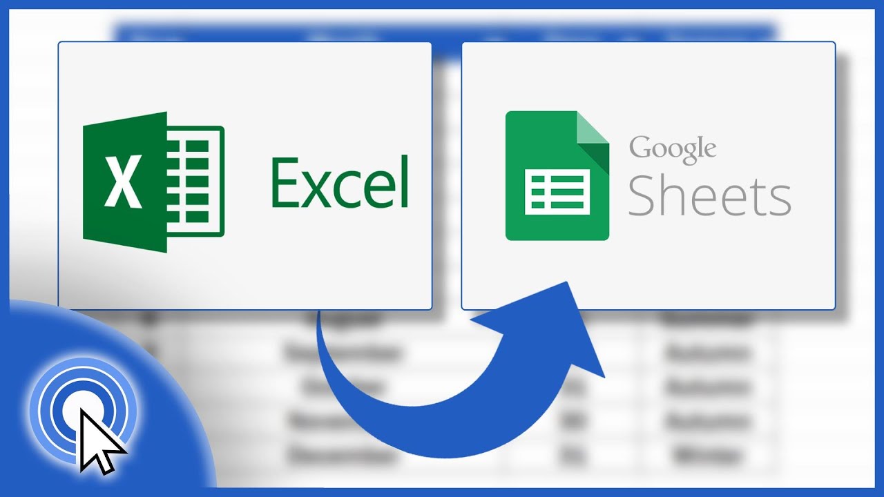 Automatically Convert Excel Spreadsheet to Google Sheets