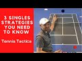 3 Singles Strategies You Need To Know (Tennis Tactics)