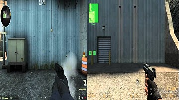 CS:GO & CSS Pistol Comparison