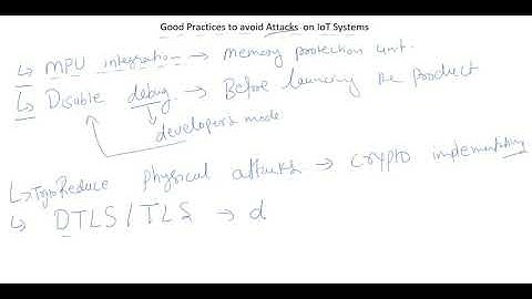 IoT Security part 2: Good practices to avoid attacks on IoT devices