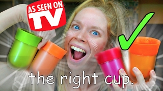 THE RIGHT CUP- DOES THIS THING REALLY WORK
