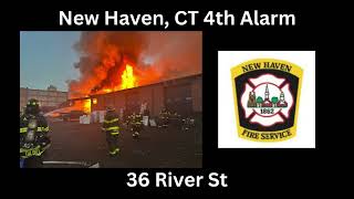 New Haven, CT 4th Alarm Fireground Audio 10/30/24