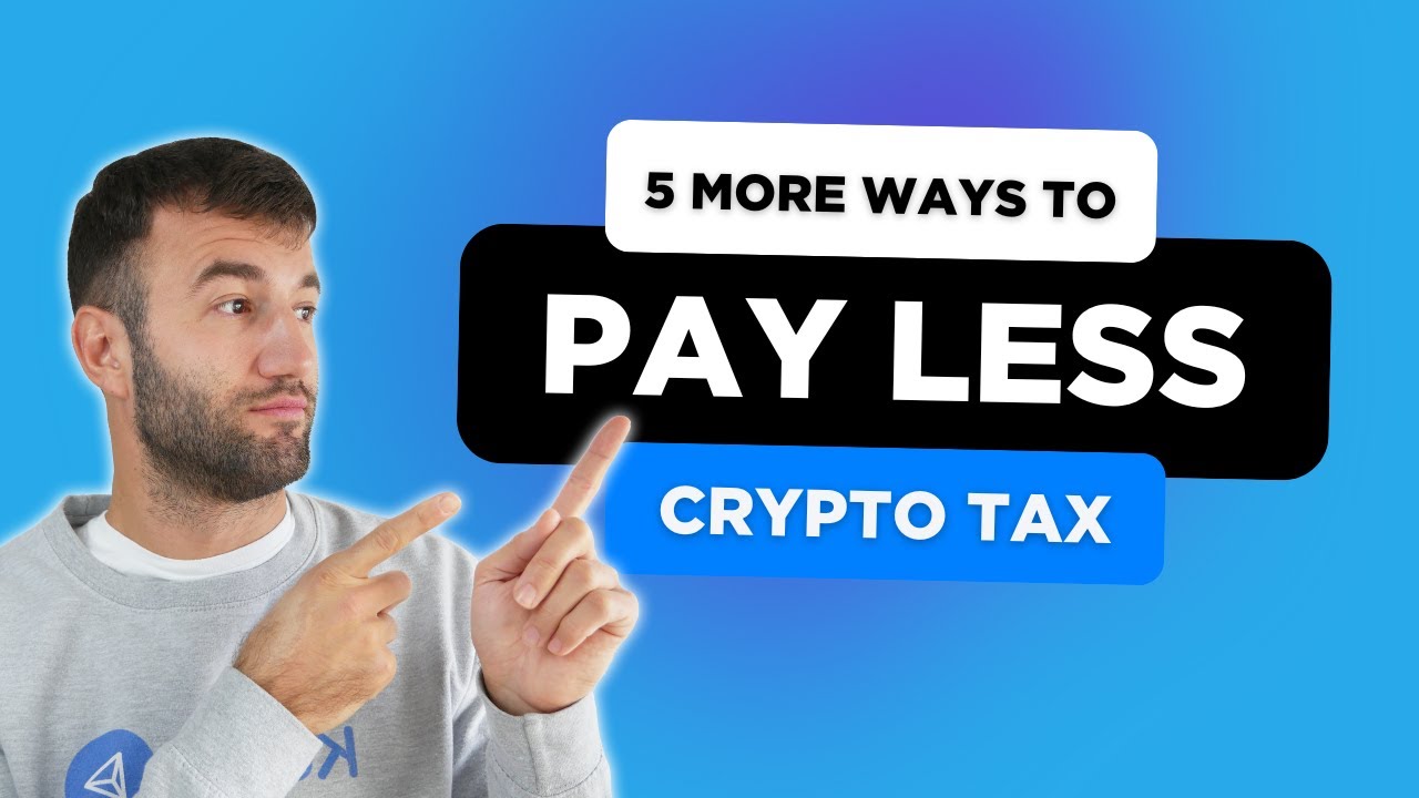 5 More Ways To Pay Less Crypto Tax in the US (Legally)