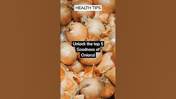 Onion Superpowers Unveiled: Health Benefits You Need to Know! #shorts #OnionBenefits #NutritionMagic