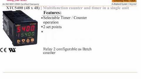 SELEC COUNTER XTC5400 COUNTER