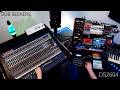 DS2604: Electronic Dub Mix with Crazy Real Time Delay Guitar Pedal Modulation and Phase Shifting