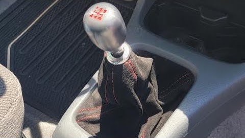 How to change shift knob and shift boot on 97 civic sedan