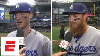 Cody bellinger and justin turner talk ...