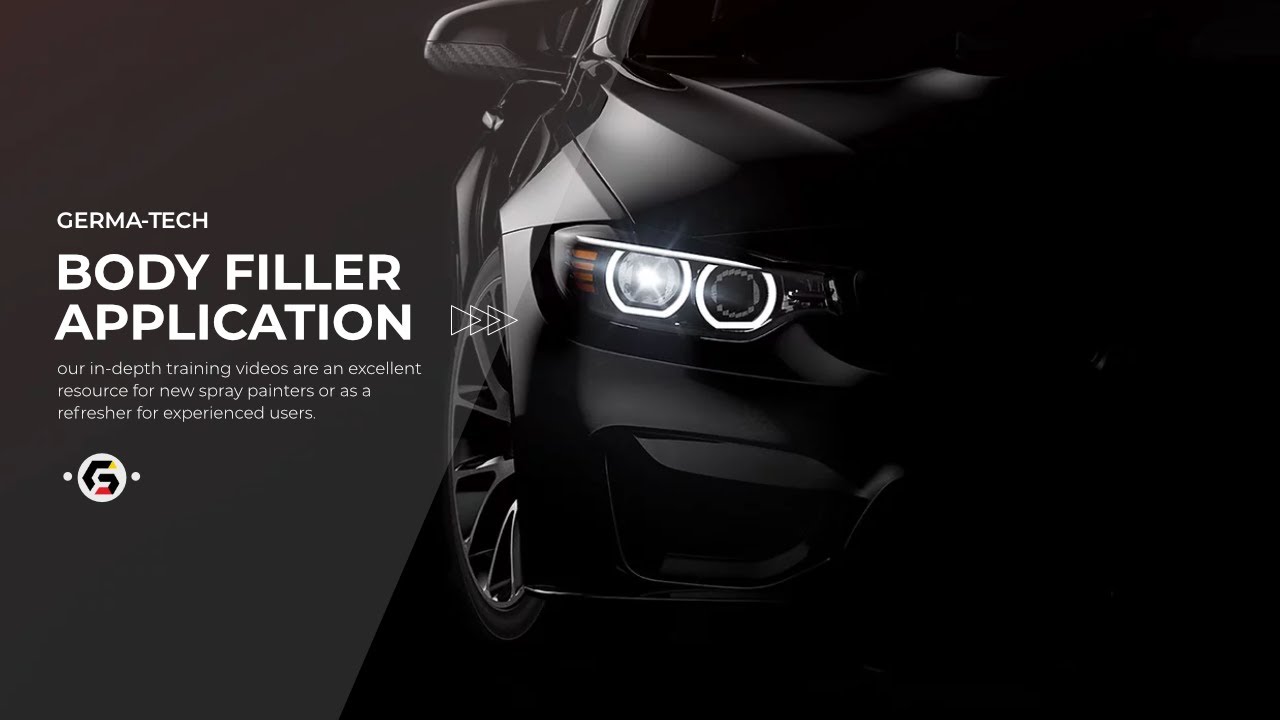 Automotive Body Filler Application B2 YouTube