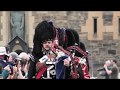 Scots Guards parade Edinburgh's Royal Mile with Scottish Crown 1 of 4 [4K/UHD]
