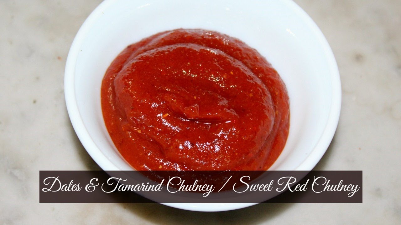 How to make Dates & Tamarind Chutney for Papdi Chaat, Dahi Puchka or