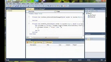 Visual Basic 2010 Tutorial 6 - Else If Statement