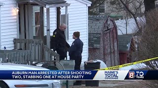 Auburn man arrested after shooting two, stabbing one at house party