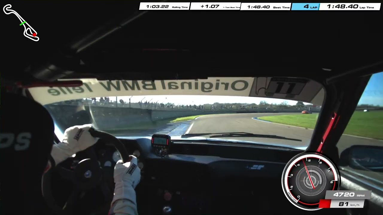 HTCC 2026 - Nogaro Course 2 - #11 Johann BERGER - BMW 635 CSI Groupe A