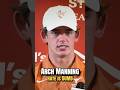 People criticizing Arch Manning never actually watched him play #CFB #football